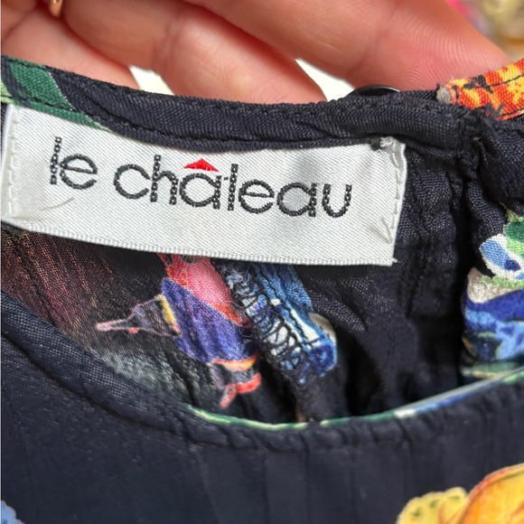 Le Chateau Butterfly & Ladybug Print Dress - Picture 9 of 10